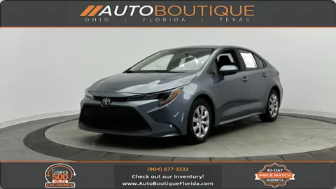 Gray 2020 Toyota Corolla LE for sale in Jacksonville, FL