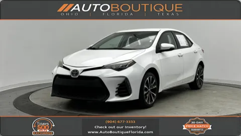 White 2019 Toyota Corolla SE for sale in Jacksonville, FL
