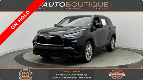 Blue 2023 Toyota Highlander Limited for sale in Jacksonville, FL