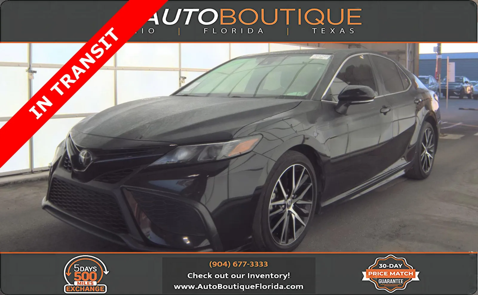 Black 2024 Toyota Camry SE for sale in Jacksonville, FL