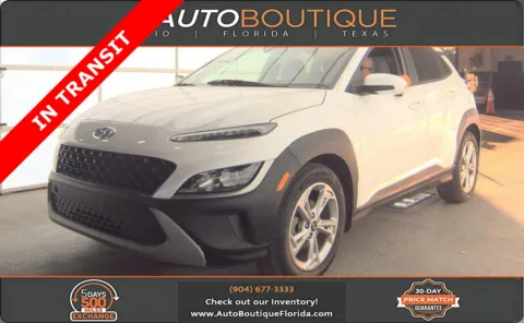 White 2022 Hyundai Kona SEL for sale in Jacksonville, FL