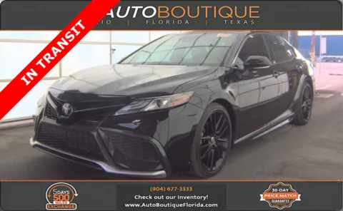 Black 2022 Toyota Camry XSE for sale in Jacksonville, FL