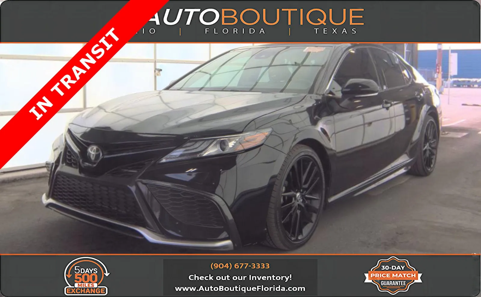 Black 2022 Toyota Camry XSE for sale in Jacksonville, FL