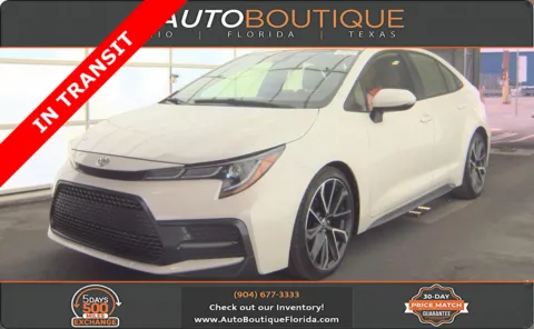 White 2020 Toyota Corolla SE for sale in Jacksonville, FL