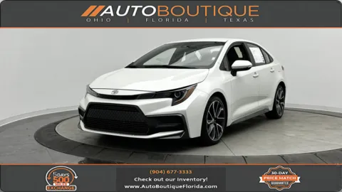 White 2020 Toyota Corolla SE for sale in Jacksonville, FL