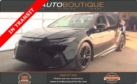 Black 2025 Toyota Camry SE for sale in Jacksonville, FL