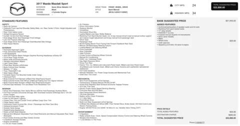 Photos of 2017 Mazda Mazda6 Sport for sale in Jacksonville, FL at Auto Boutique Florida