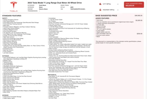 Photos of 2023 Tesla Model Y Long Range for sale in Jacksonville, FL at Auto Boutique Florida