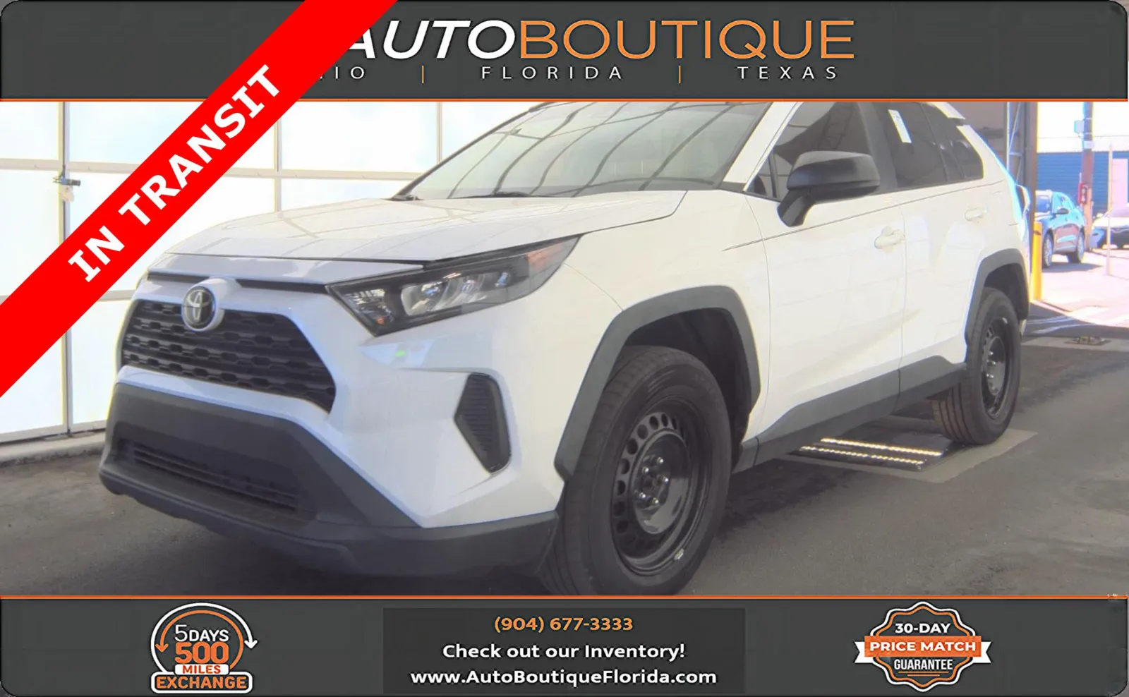 White 2021 Toyota RAV4 LE for sale in Jacksonville, FL