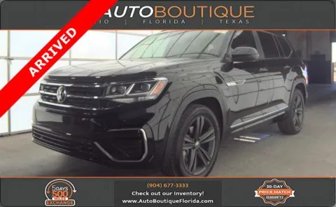 Black 2021 Volkswagen Atlas 3.6L V6 SE w/Technology R-Line for sale in Jacksonville, FL