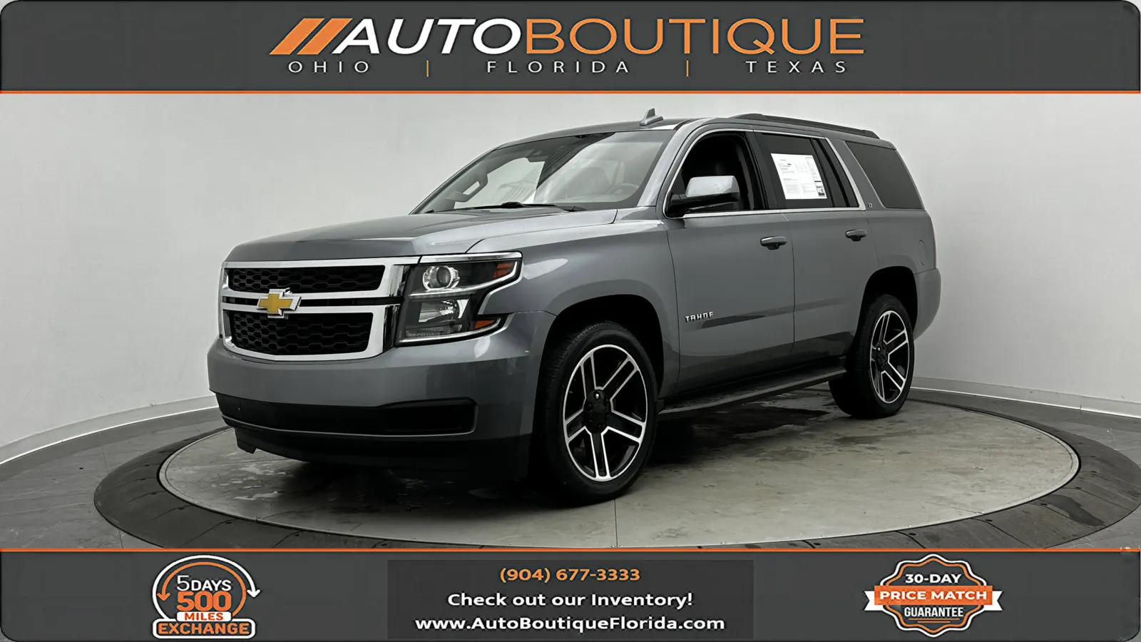 2018 Chevrolet Tahoe LT for sale in Jacksonville, FL