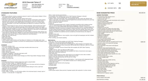 Photos of 2018 Chevrolet Tahoe LT for sale in Jacksonville, FL at Auto Boutique Florida