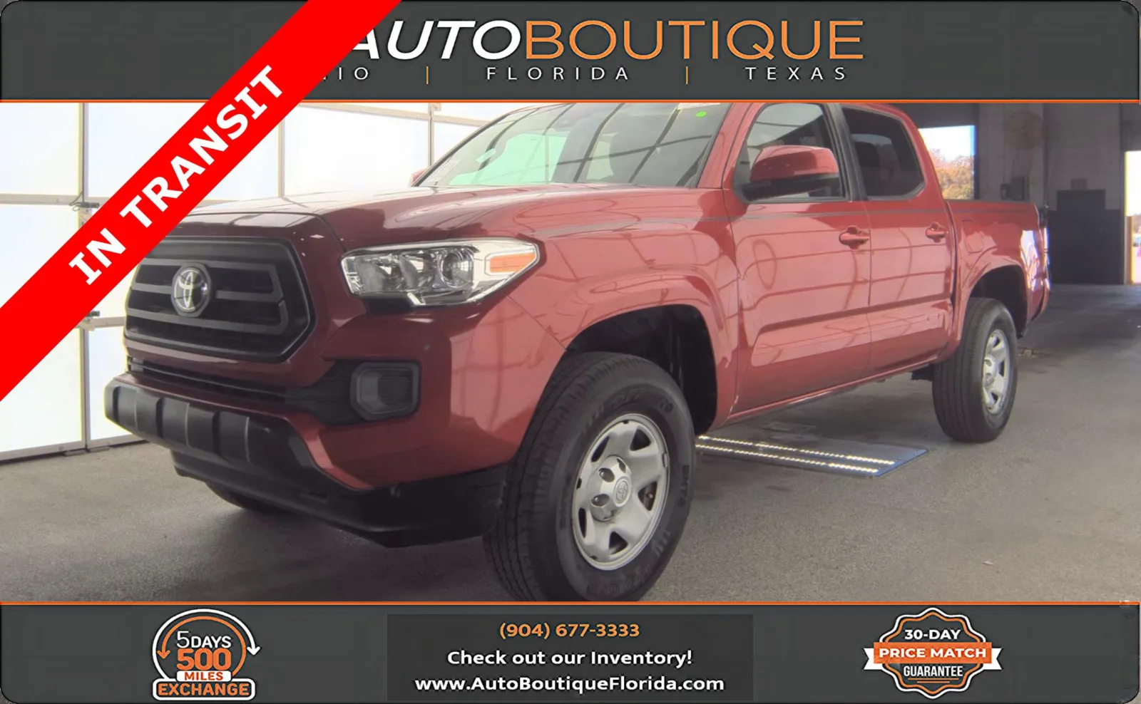 Red 2021 Toyota Tacoma SR for sale in Jacksonville, FL