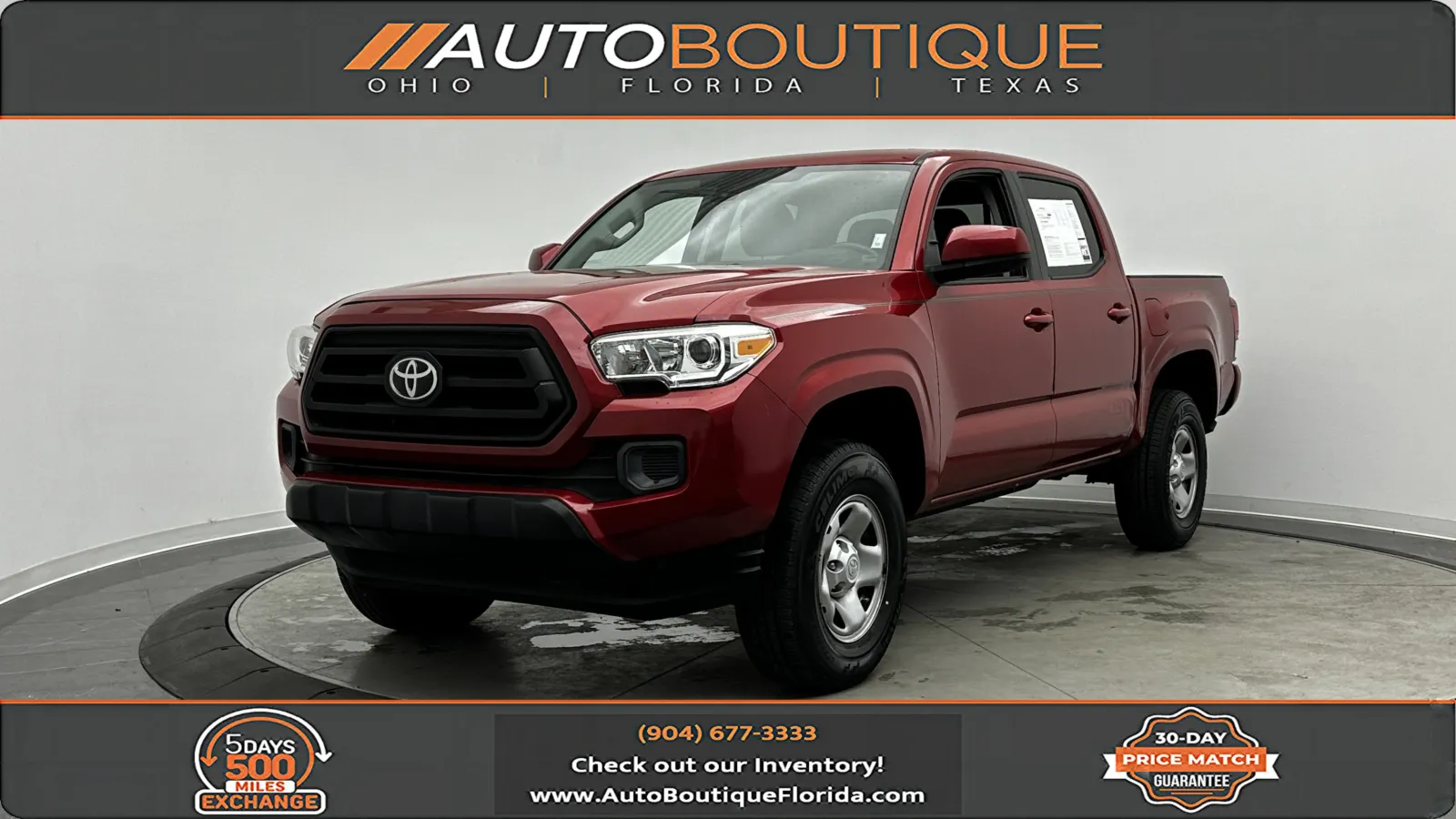 Red 2021 Toyota Tacoma SR for sale in Jacksonville, FL