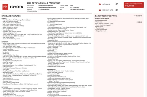 Photos of 2023 Toyota Sienna XLE for sale in Jacksonville, FL at Auto Boutique Florida