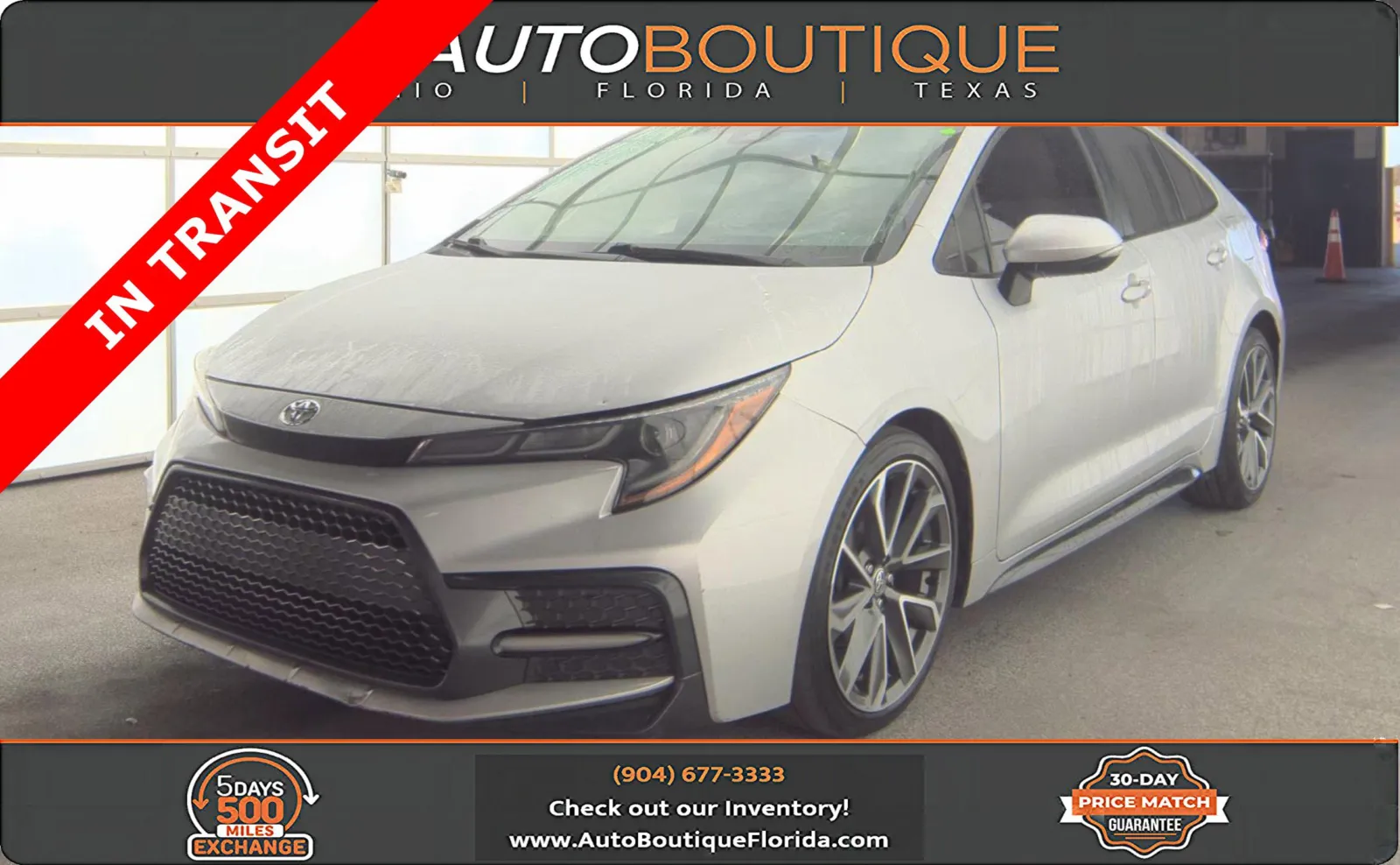 Silver 2021 Toyota Corolla SE for sale in Jacksonville, FL