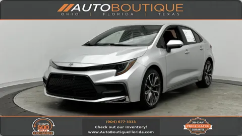 Silver 2021 Toyota Corolla SE for sale in Jacksonville, FL