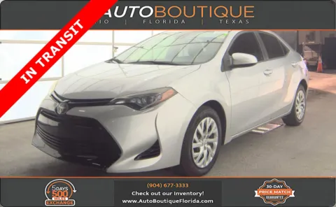 Silver 2018 Toyota Corolla LE for sale in Jacksonville, FL