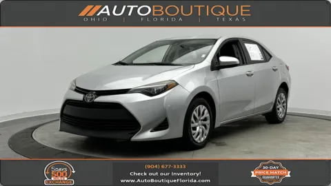 Silver 2018 Toyota Corolla LE for sale in Jacksonville, FL