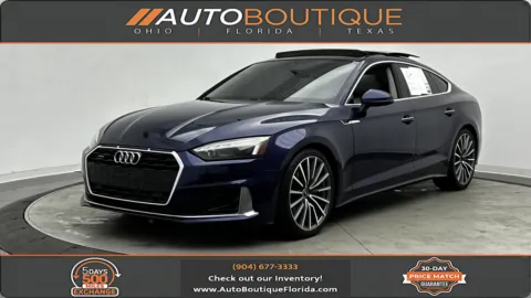 Blue 2021 Audi A5 Sportback Premium Plus for sale in Jacksonville, FL