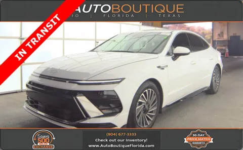 White 2024 Hyundai Sonata Hybrid SEL for sale in Jacksonville, FL