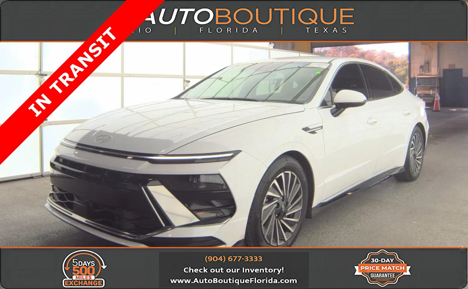 White 2024 Hyundai Sonata Hybrid SEL for sale in Jacksonville, FL