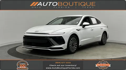 White 2024 Hyundai Sonata Hybrid SEL for sale in Jacksonville, FL