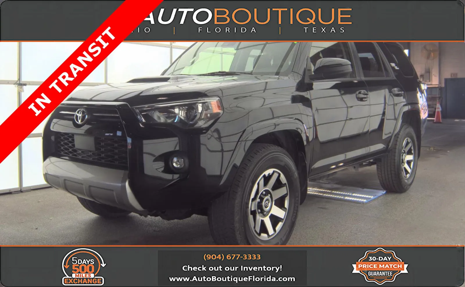 Black 2023 Toyota 4Runner TRD Off Road for sale in Jacksonville, FL