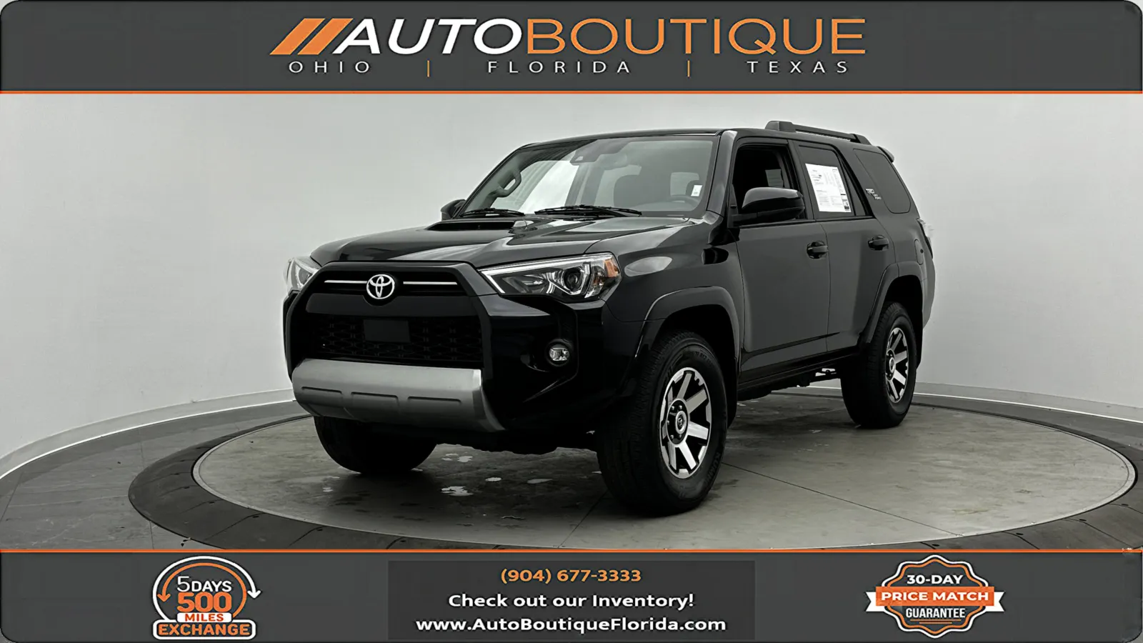 Black 2023 Toyota 4Runner TRD Off Road for sale in Jacksonville, FL
