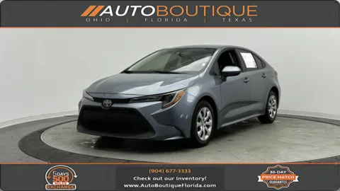 Gray 2020 Toyota Corolla LE for sale in Jacksonville, FL