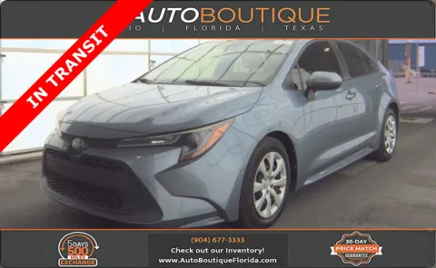 Gray 2020 Toyota Corolla LE for sale in Jacksonville, FL
