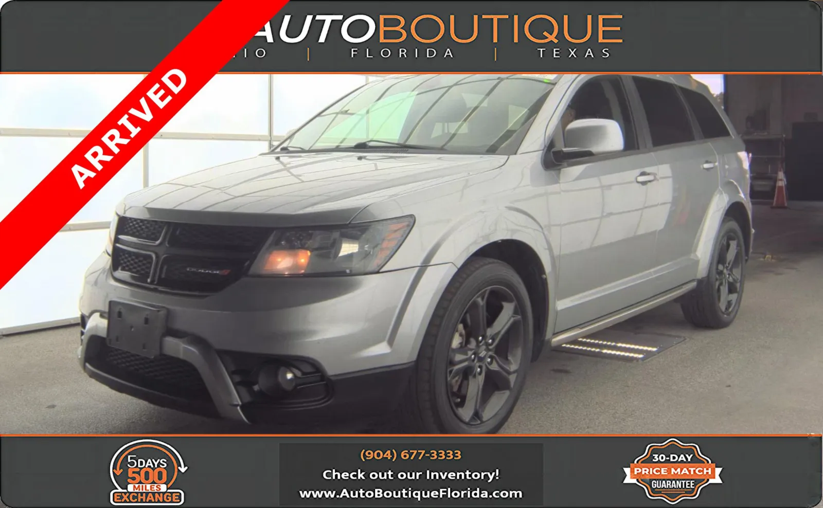 Silver 2019 Dodge Journey Crossroad for sale in Jacksonville, FL