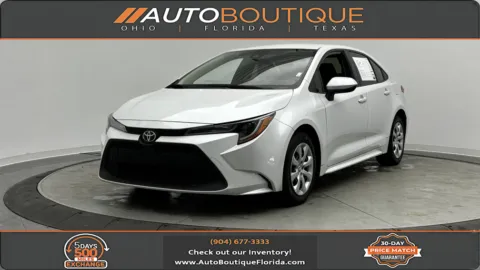 White 2022 Toyota Corolla LE for sale in Jacksonville, FL