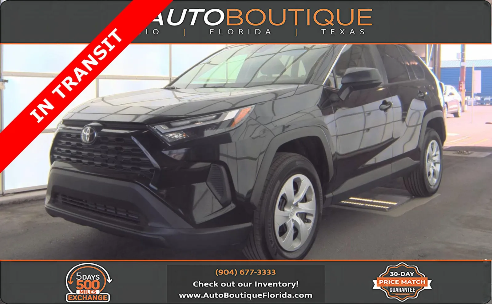 Black 2024 Toyota RAV4 LE for sale in Jacksonville, FL