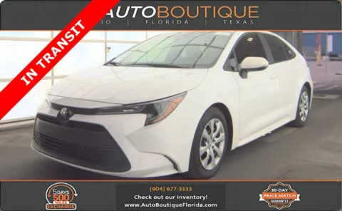 White 2024 Toyota Corolla LE for sale in Jacksonville, FL