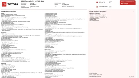 More photos of 2024 Toyota RAV4 LE at Auto Boutique Florida, FL