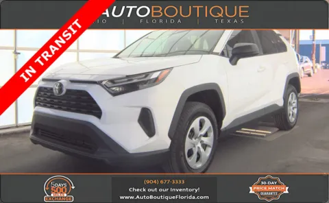 White 2024 Toyota RAV4 LE for sale in Jacksonville, FL