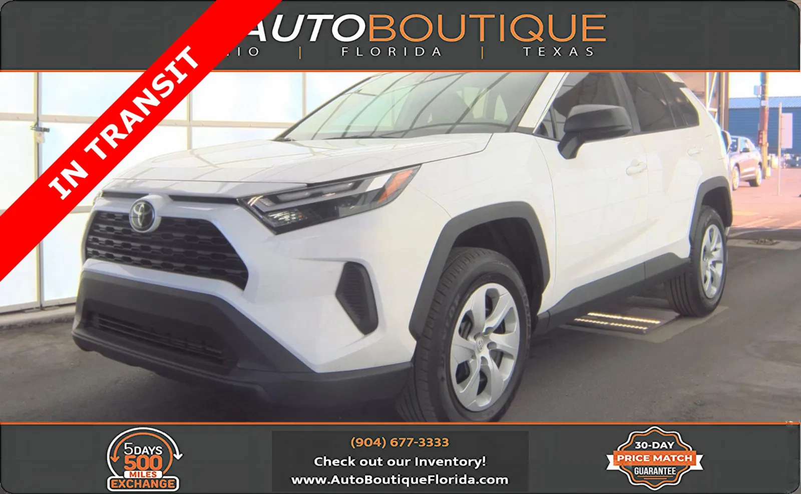 White 2024 Toyota RAV4 LE for sale in Jacksonville, FL