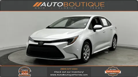White 2024 Toyota Corolla LE for sale in Jacksonville, FL