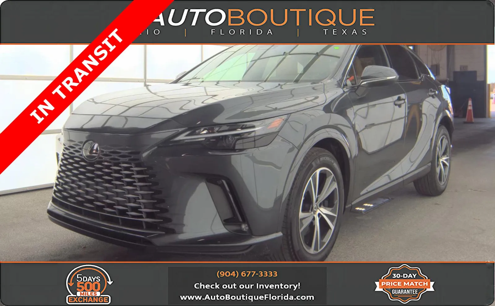 Gray 2025 Lexus RX 350 Premium for sale in Jacksonville, FL