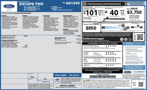 More photos of 2023 Ford Escape PHEV at Auto Boutique Florida, FL