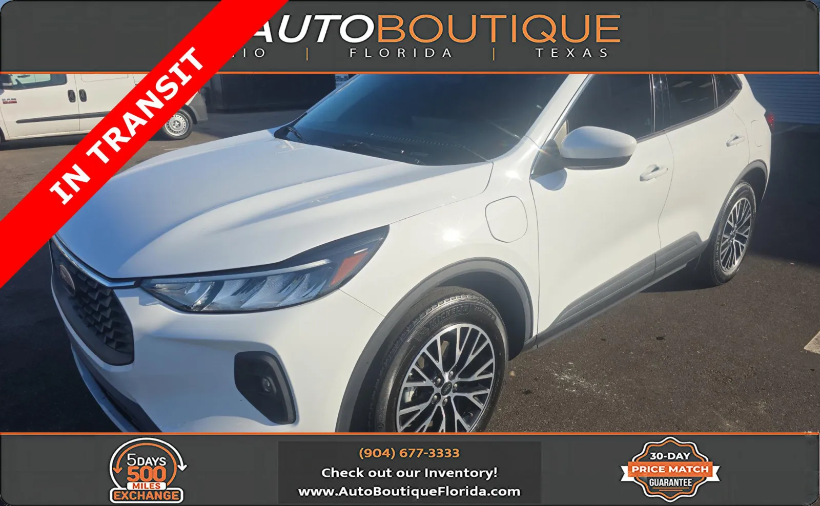 White 2023 Ford Escape PHEV for sale in Jacksonville, FL