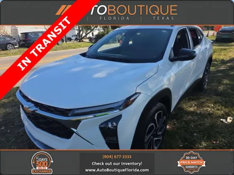 White 2025 Chevrolet Trax 2RS for sale in Jacksonville, FL