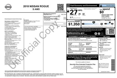 Photos of 2018 Nissan Rogue S for sale in Jacksonville, FL at Auto Boutique Florida