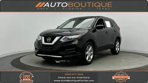 Black 2018 Nissan Rogue S for sale in Jacksonville, FL