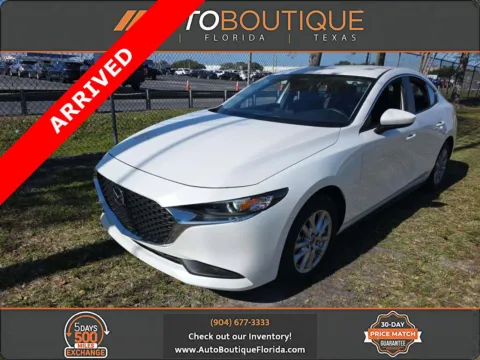 White 2025 Mazda Mazda3 Sedan 2.5 S for sale in Jacksonville, FL