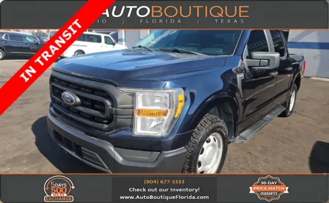 Blue 2021 Ford F-150 XL for sale in Jacksonville, FL