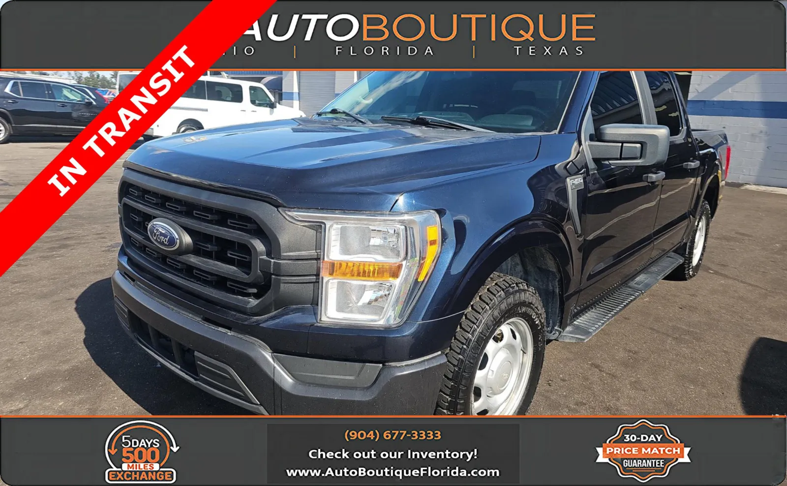 Blue 2021 Ford F-150 XL for sale in Jacksonville, FL