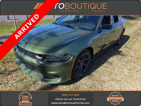 Green 2021 Dodge Charger SXT for sale in Jacksonville, FL