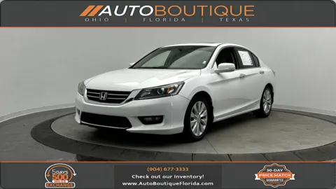 White 2015 Honda Accord Sedan EX-L for sale in Jacksonville, FL